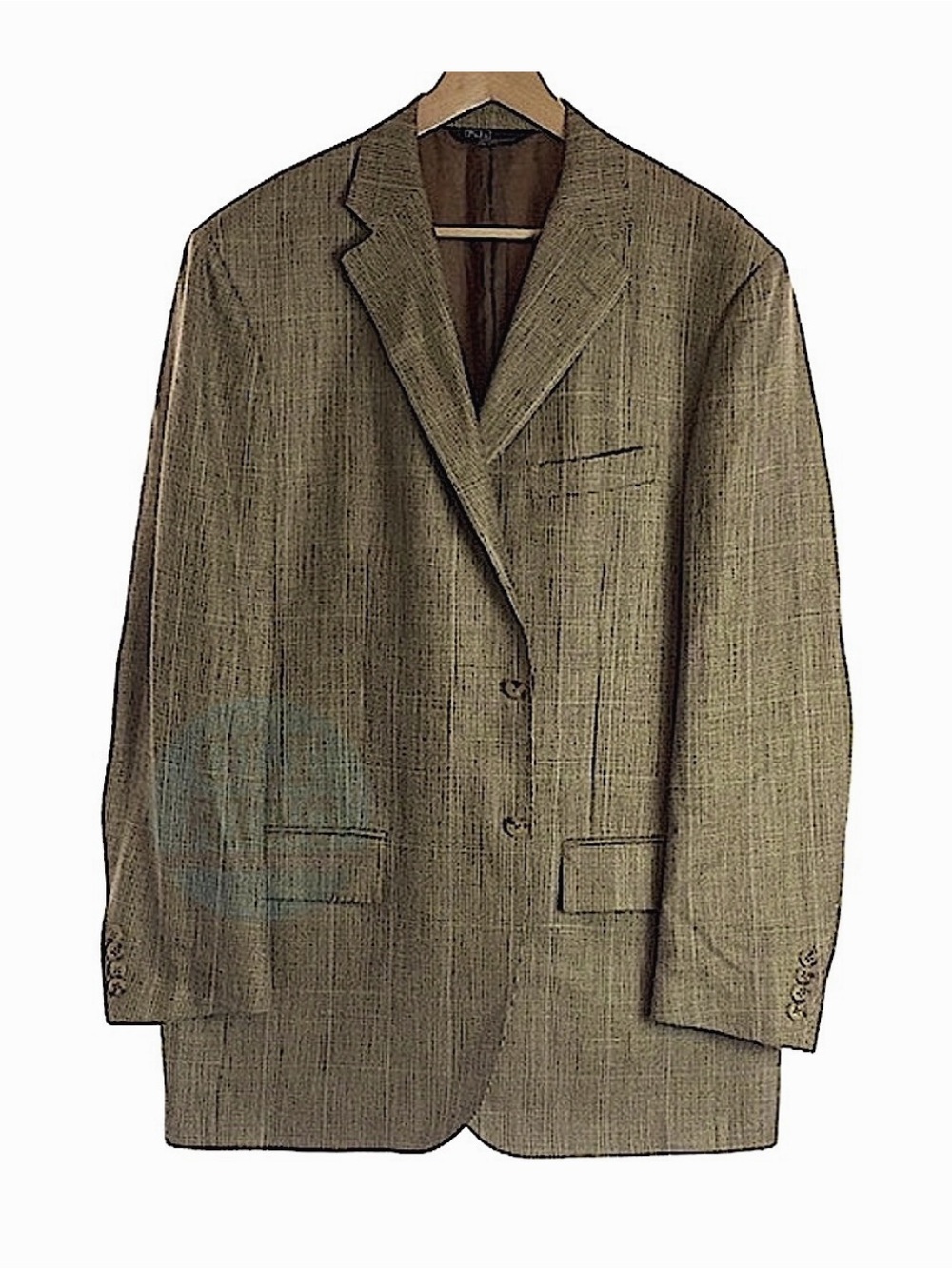 Polo RL • Italian Silk Plaid Blazer • Italy